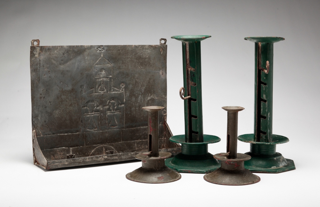 FIVE AMERICAN LIGHTING DEVICES.
