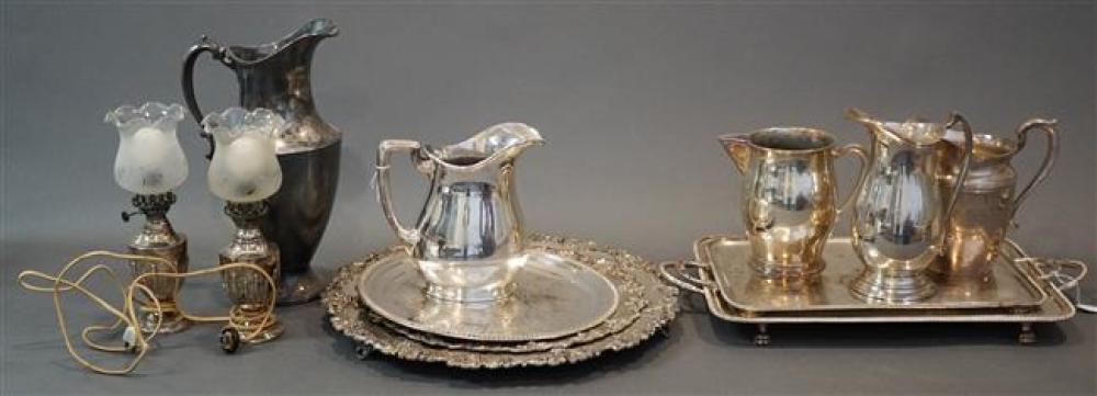 FIVE AMERICAN OR ENGLISH SILVER