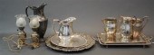 FIVE AMERICAN OR ENGLISH SILVE