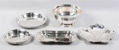 FIVE AMERICAN SILVER SERVING B