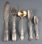 Five American sterling and coi