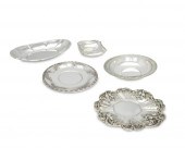 FIVE AMERICAN STERLING SILVER