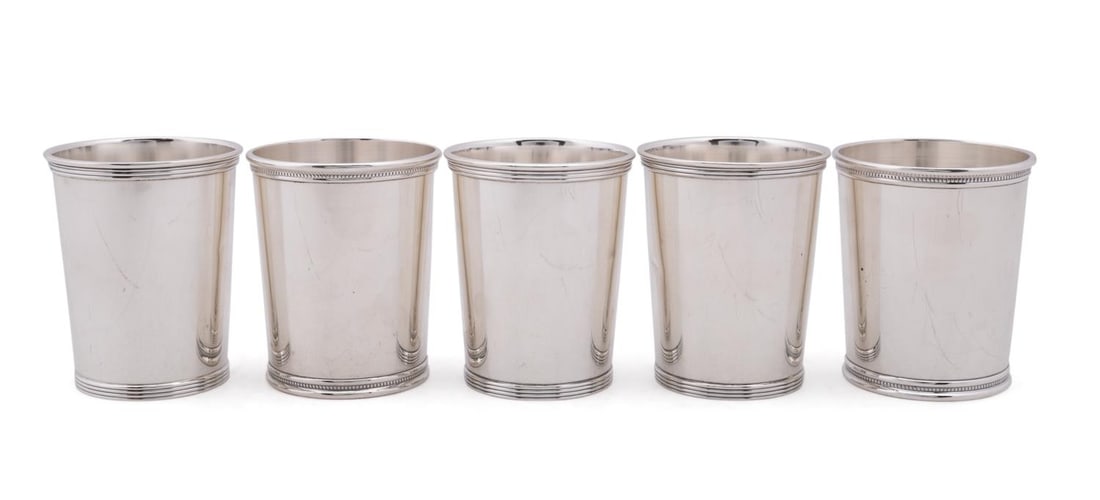 FIVE AMERICAN STERLING SILVER