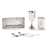FIVE AMERICAN STERLING SILVER