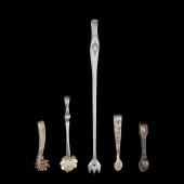 FIVE AMERICAN STERLING SILVER