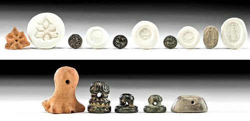 FIVE ANCIENT NEAR EAST STONE &