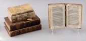 FIVE ANTIQUE BOOKSFIVE ANTIQUE