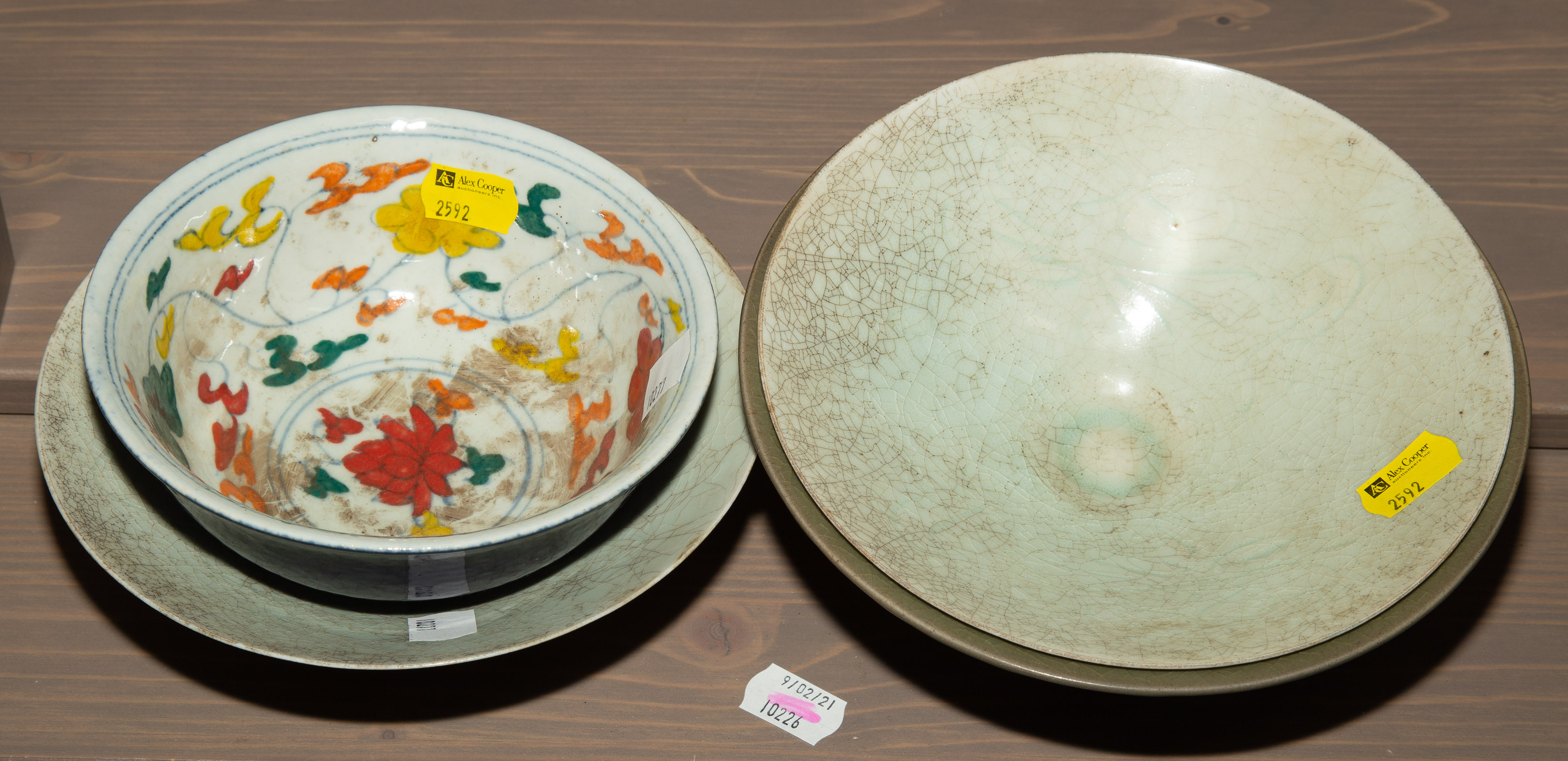 FIVE ANTIQUE STYLE CHINESE