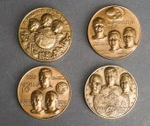 FIVE APOLLO BRONZE MEDALSFive