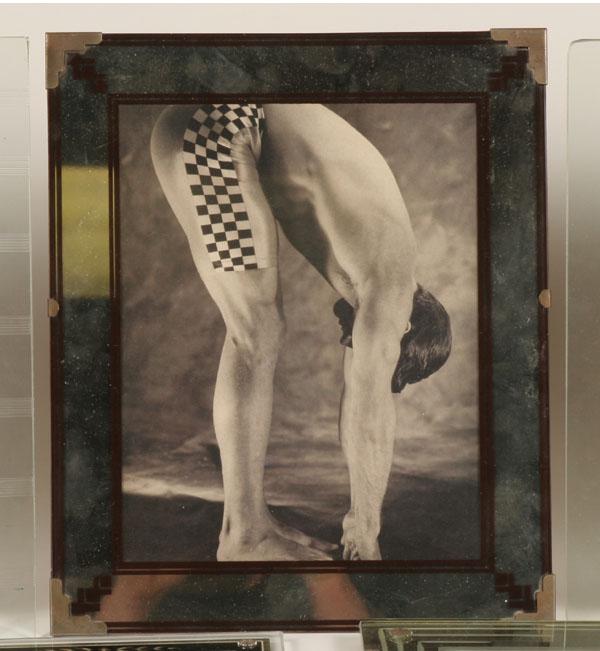 Five Art Deco frames including
