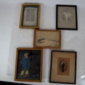 FIVE ART WORKSFive art works,