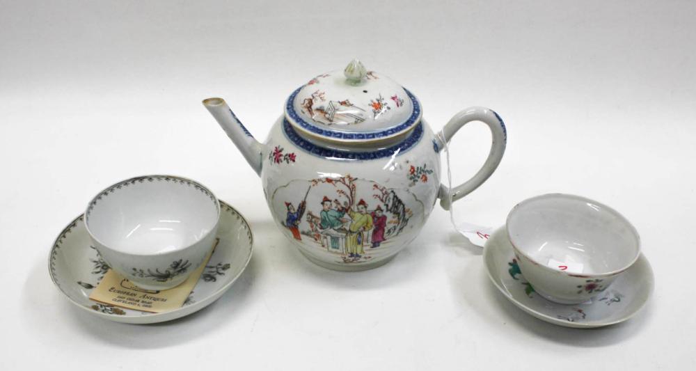 FIVE ARTICLES OF CHINESE EXPORT