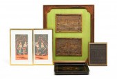 FIVE ASIAN ITEMS INCLUDING TEA