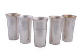 FIVE ASSEMBLED AMERICAN STERLI