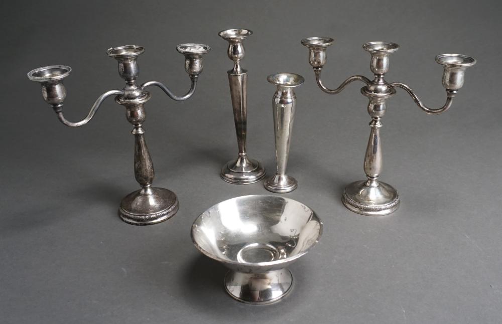 FIVE ASSORTED AMERICAN WEIGHTED