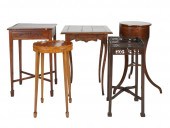 FIVE ASSORTED ANTIQUE SIDE TAB