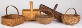 FIVE ASSORTED BASKETSFive asso