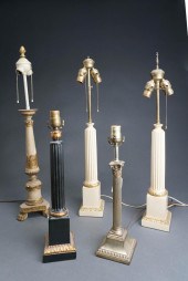 FIVE ASSORTED CLASSICAL STYLE