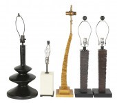 FIVE ASSORTED CONTEMPORARY TAB