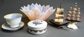 FIVE ASSORTED DECORATIVE CABIN