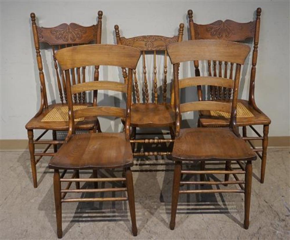 FIVE ASSORTED EARLY AMERICAN