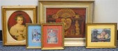 FIVE ASSORTED FRAMED PRINTSFiv