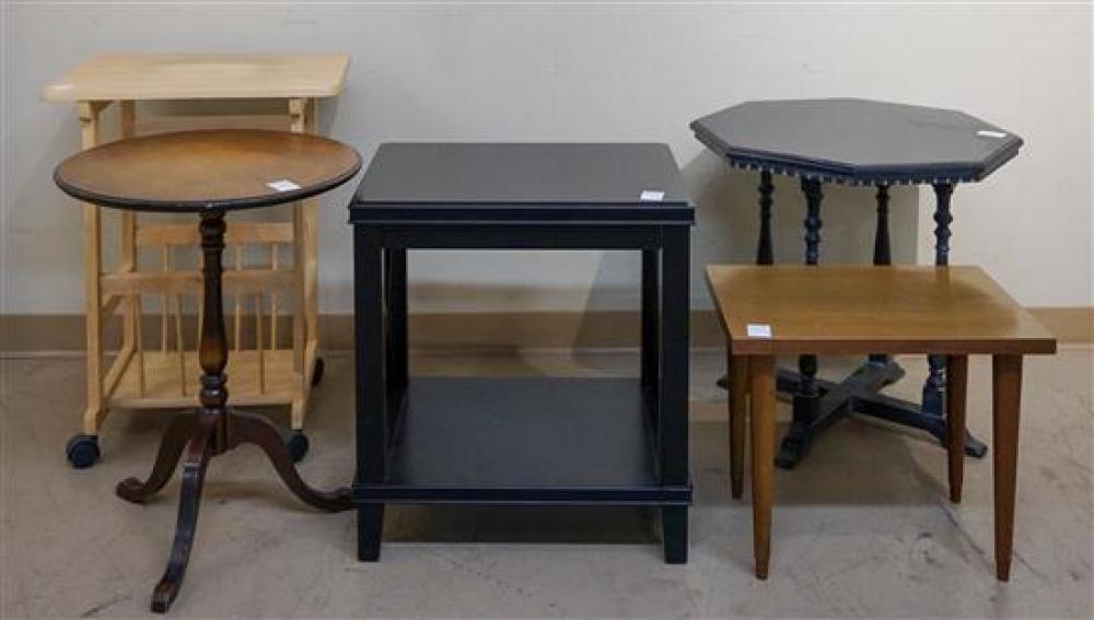 FIVE ASSORTED FRUITWOOD SIDE