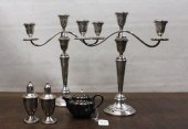 FIVE ASSORTED SILVER HOLLOWWAR