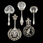 FIVE ASSORTED STERLING SILVER