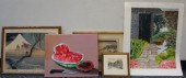 FIVE ASSORTED WORKS OF ARTFive