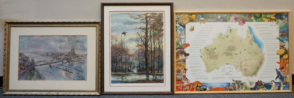 FIVE ASSORTED WORKS OF ARTFive