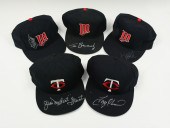 FIVE AUTOGRAPHED MAJOR LEAGUE