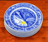 FIVE B & O CENTENNIAL PATTERN