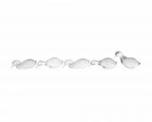 FIVE BACCARAT FROSTED GLASS DU