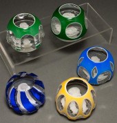 Five Baccarat sulphide glass p