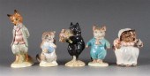 Five Beswick Beatrix Potter ch