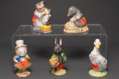 Five Beswick china "Beatrix Po