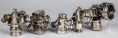 FIVE BICYCLE LAMPS, CA. 1900Fi
