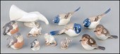 FIVE BING & GRONDAHL PORCELAIN