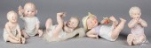 FIVE BISQUE PIANO BABIESFive b