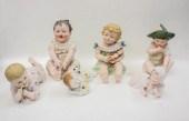 FIVE BISQUE PIANO BABIESFIVE B