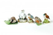 FIVE BOEHM BIRDS.  Second half