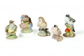 FIVE BOEHM BIRDS.  Second half