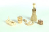 FIVE BONE AND IVORY ACCESSORIE