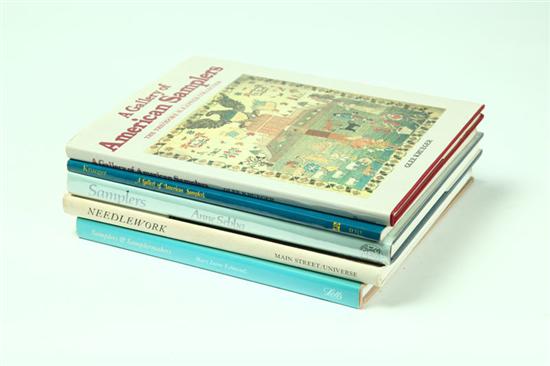 FIVE BOOKS ON AMERICAN NEEDLEWORK.
