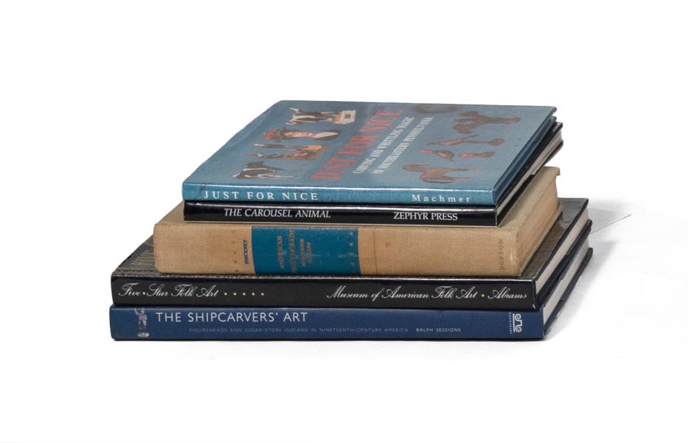FIVE BOOKS ON FOLK ART AND