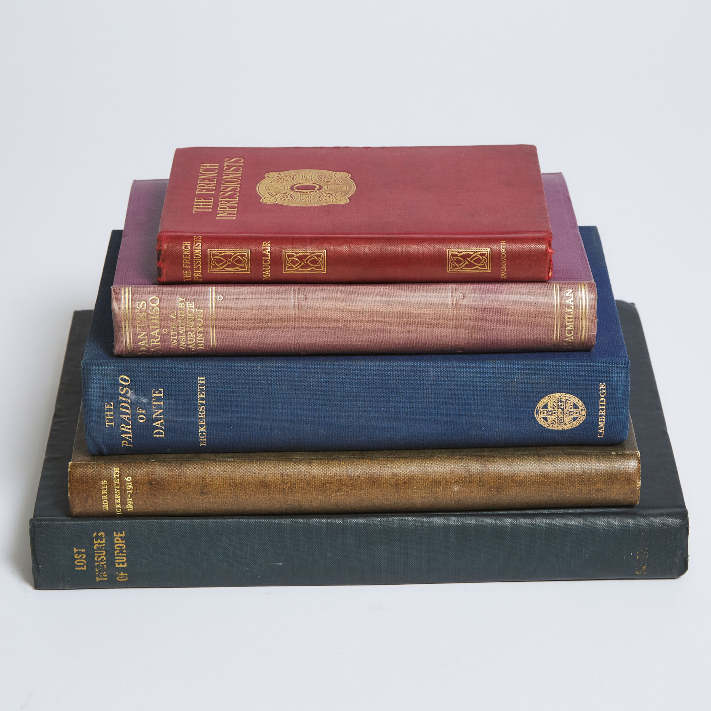 Five Books Presented to Alice and