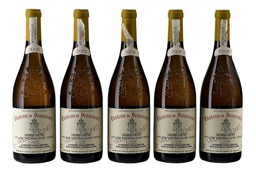 FIVE BOTTLES 2008 CHATEAU DE