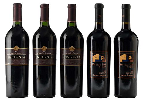 FIVE BOTTLES JOSEPH PHELPS