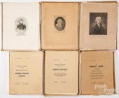FIVE BOXED FOLIOSThe Hampton L